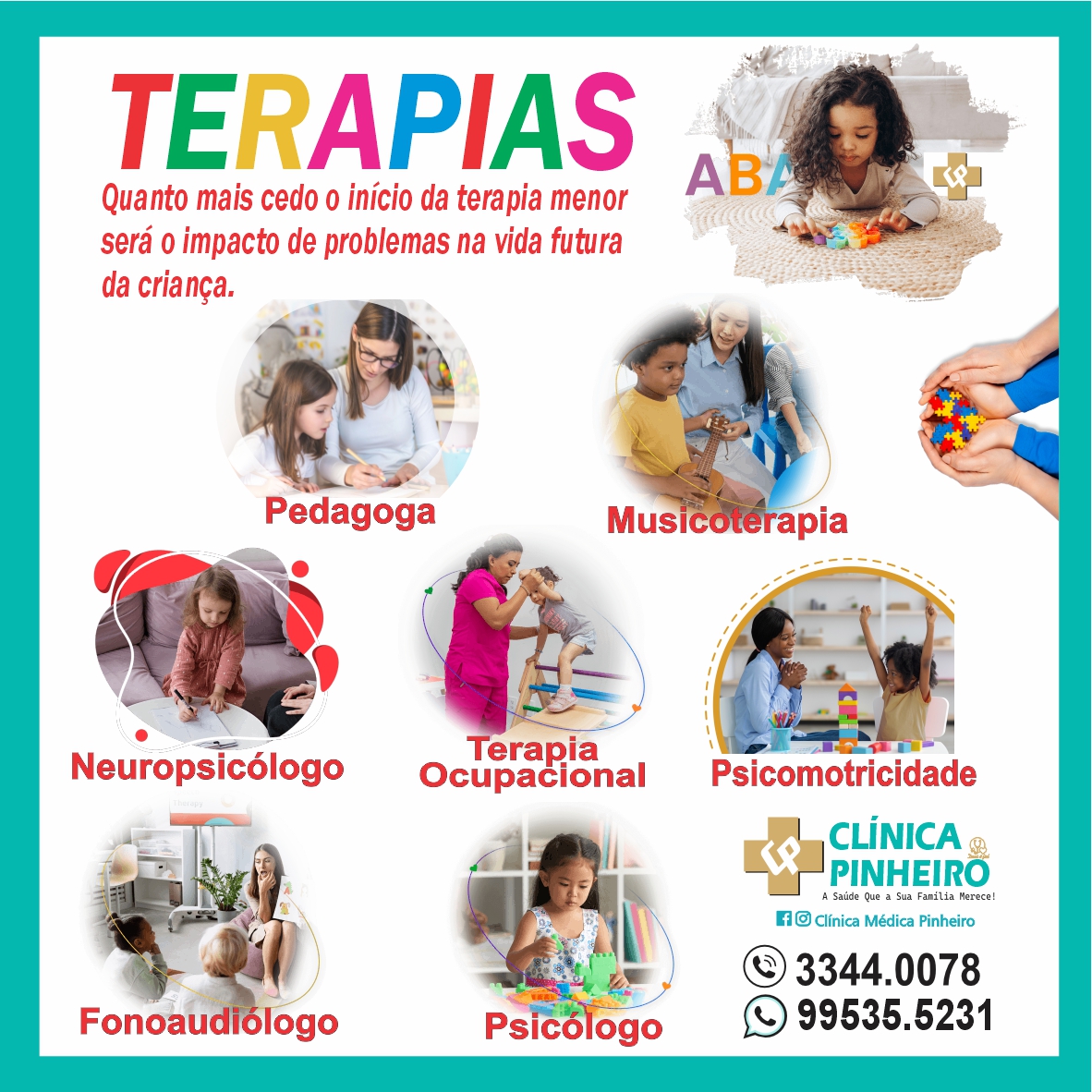 Clínica Médica Pinheiro Facebook ad: Converse conosco