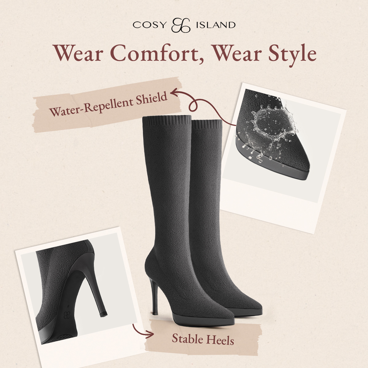 Cosy Island Facebook ad