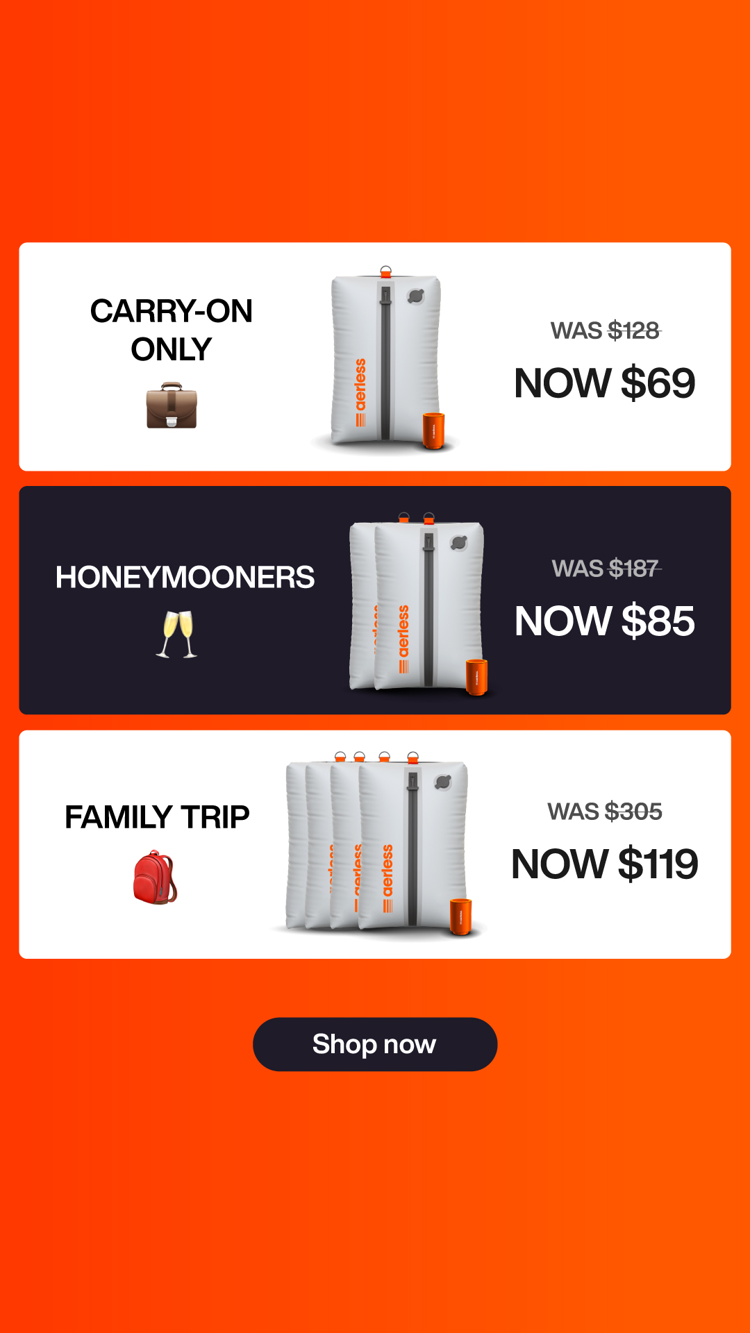 Aerless Facebook ad