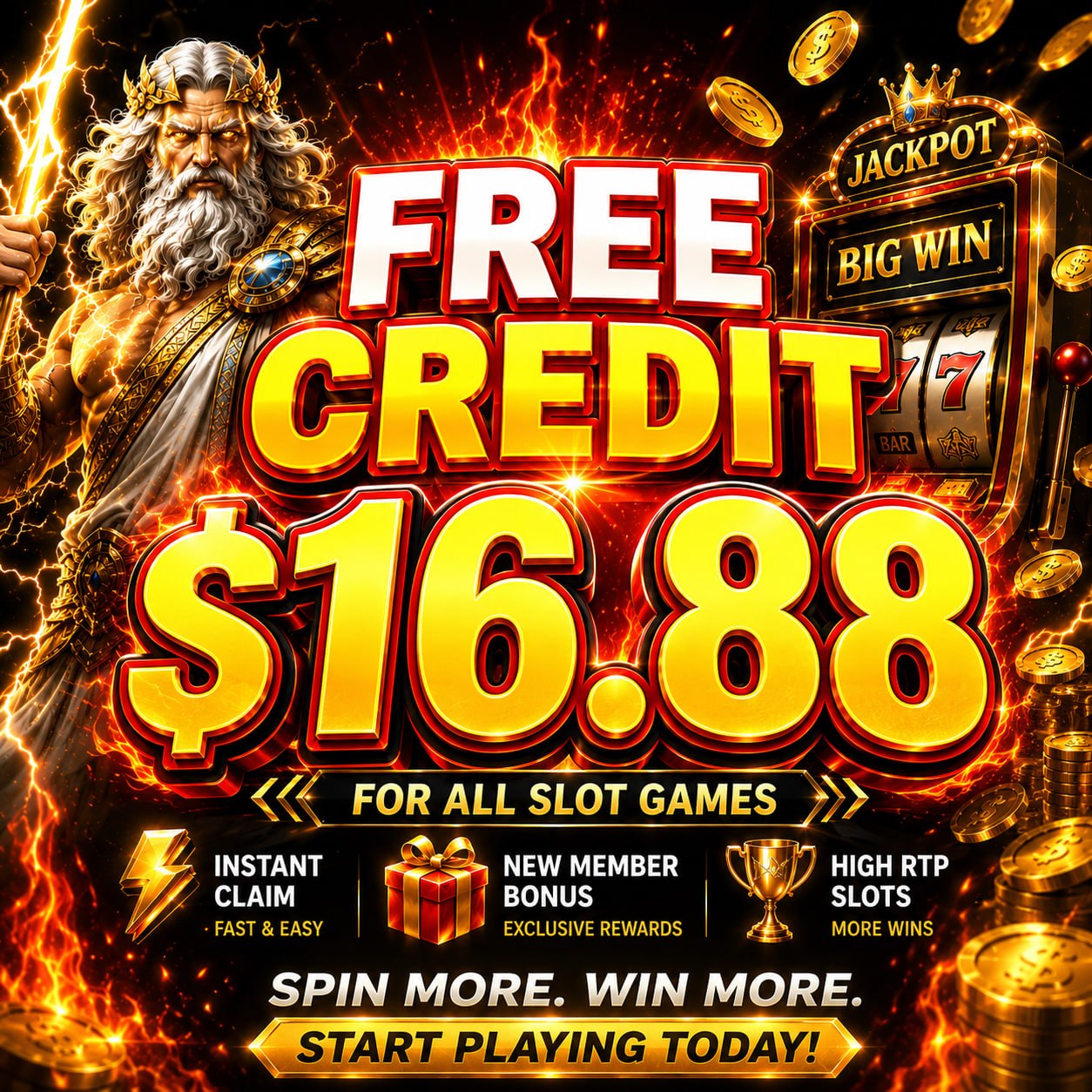 Royal8 Aus Facebook ad: YOUR FIRST BONUS IS WAITING
