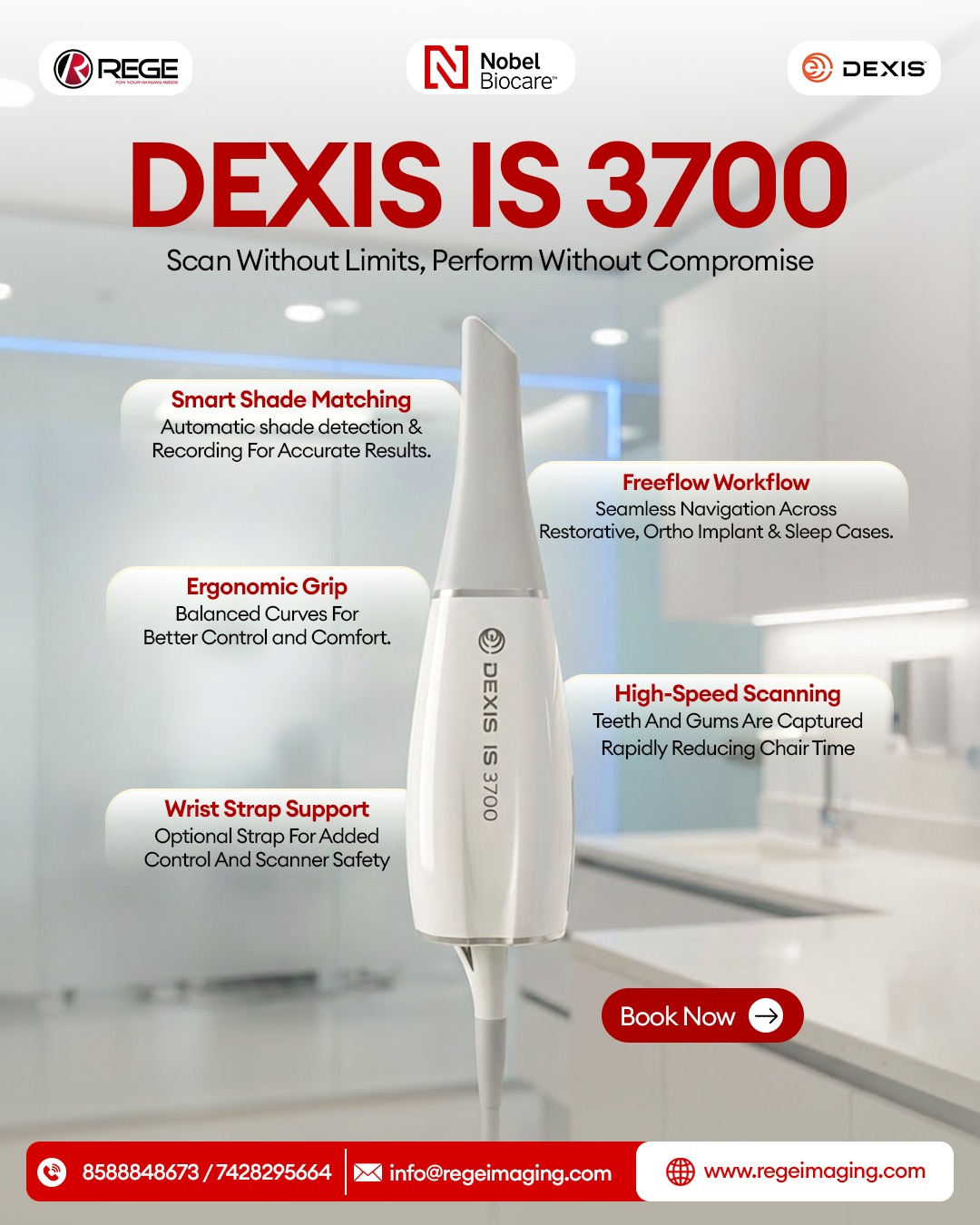 Rege Imaging & Cine Films Facebook ad: Experience the future of digital dentistry with the…