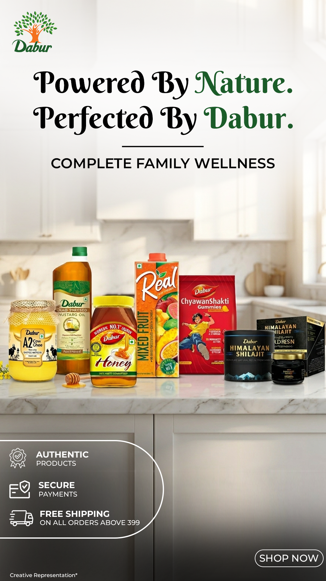 Dabur Shop Facebook ad
