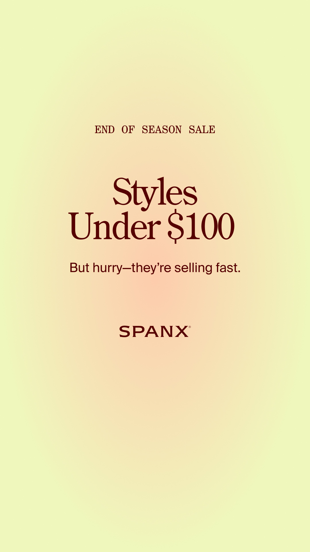 SPANX Facebook ad