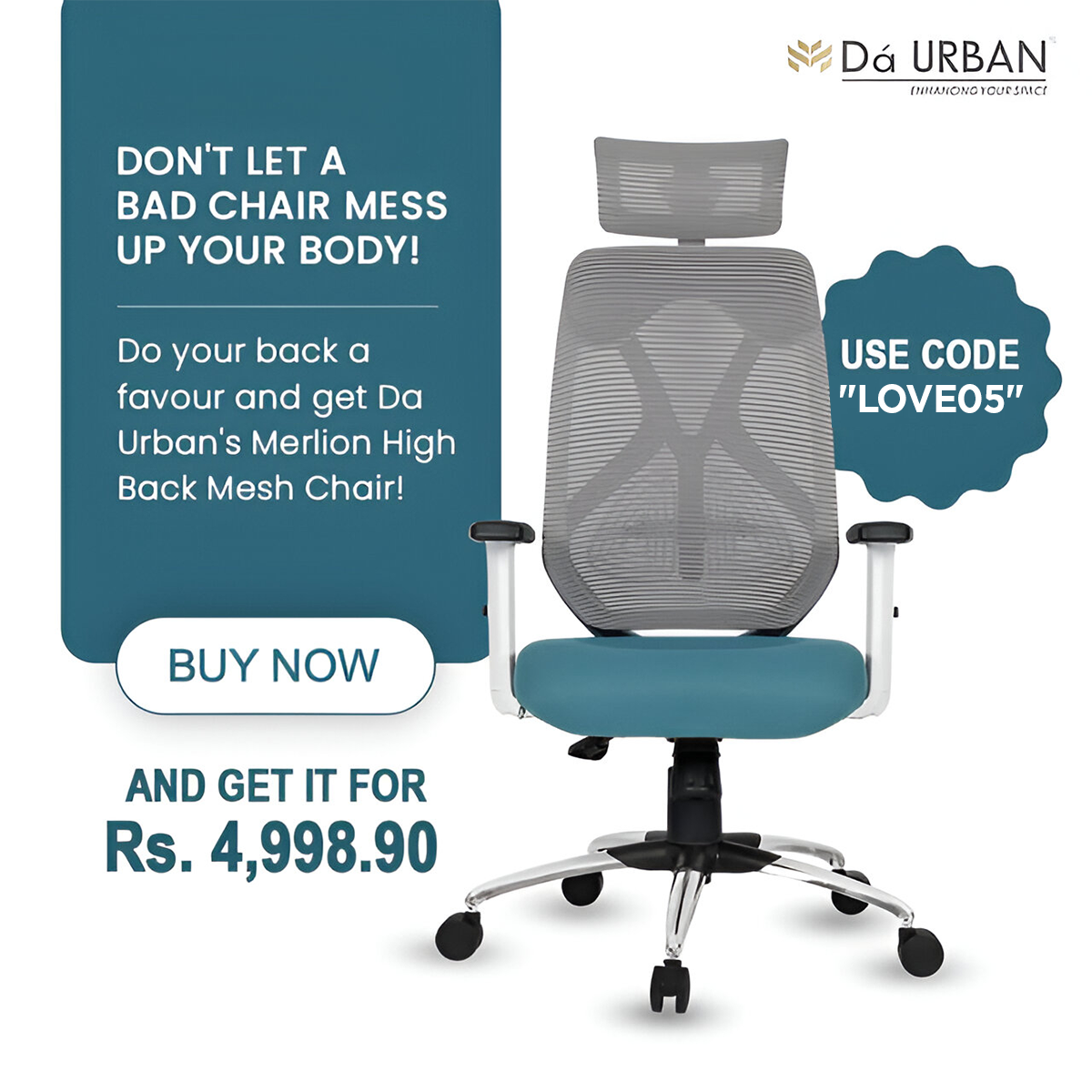 Da URBAN Facebook ad
