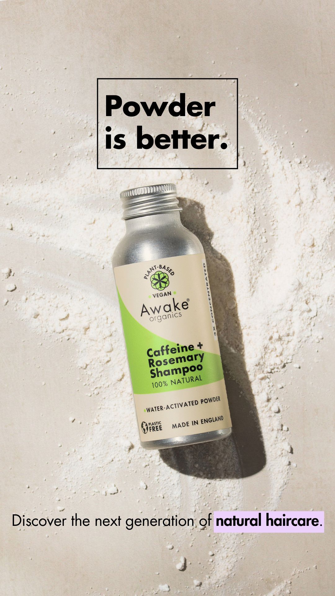 Awake Organics Facebook ad