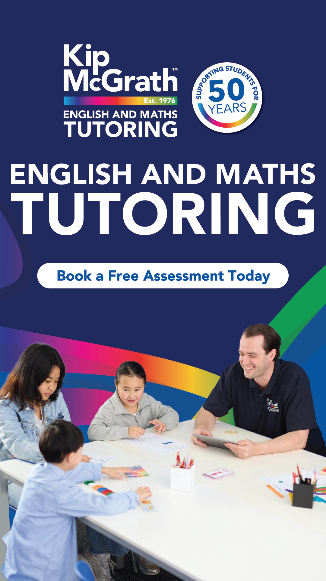 Kip McGrath Education Centres Australia Facebook ad