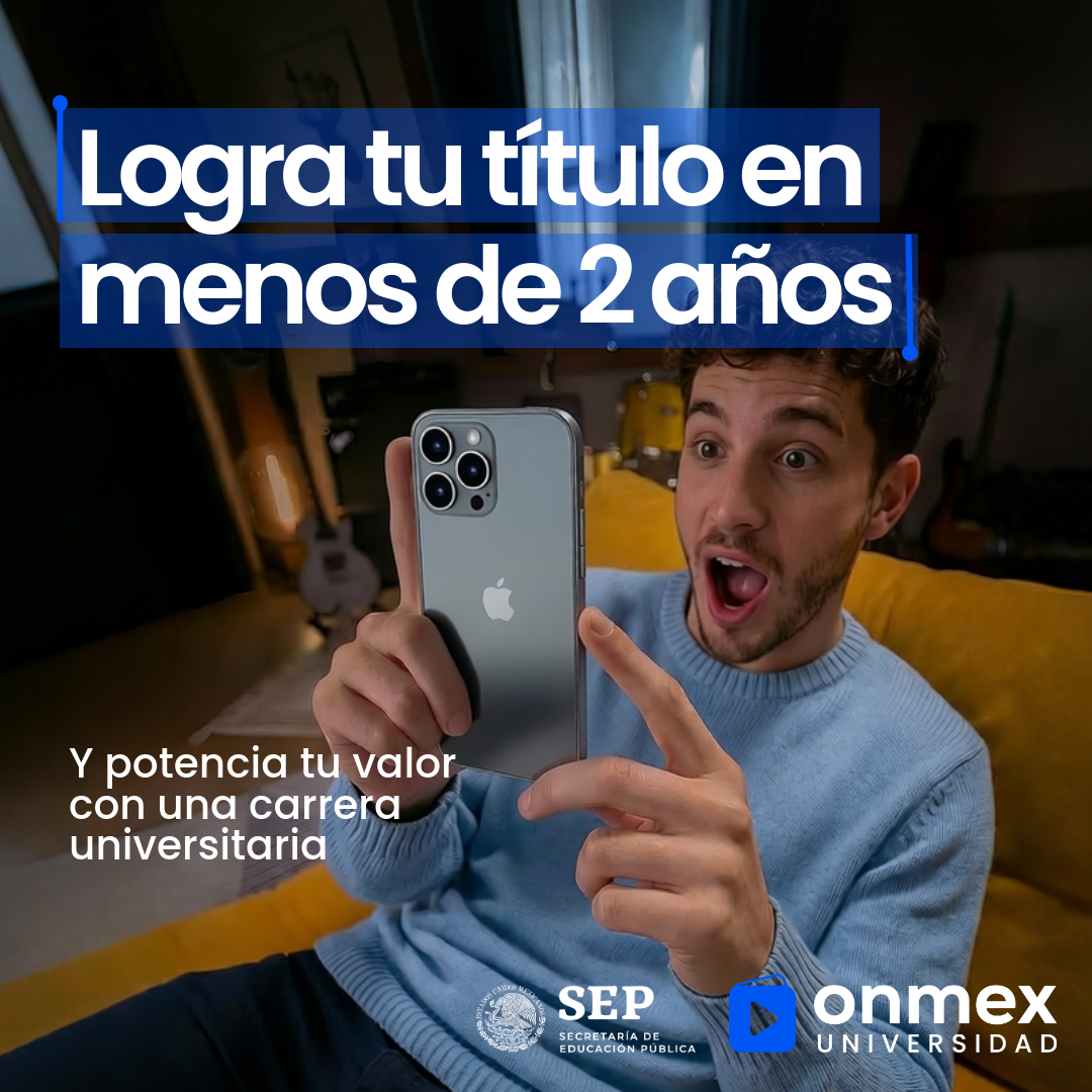 Onmex Universidad Facebook ad: Fórmate en carreras creadas con empresas líderes como…