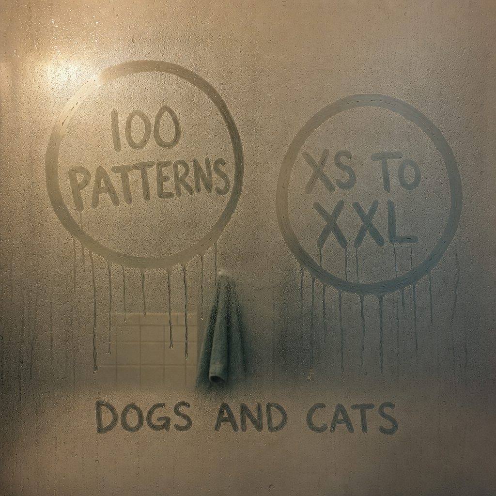Knitting Art Studio Facebook ad: Pet Sewing Patterns