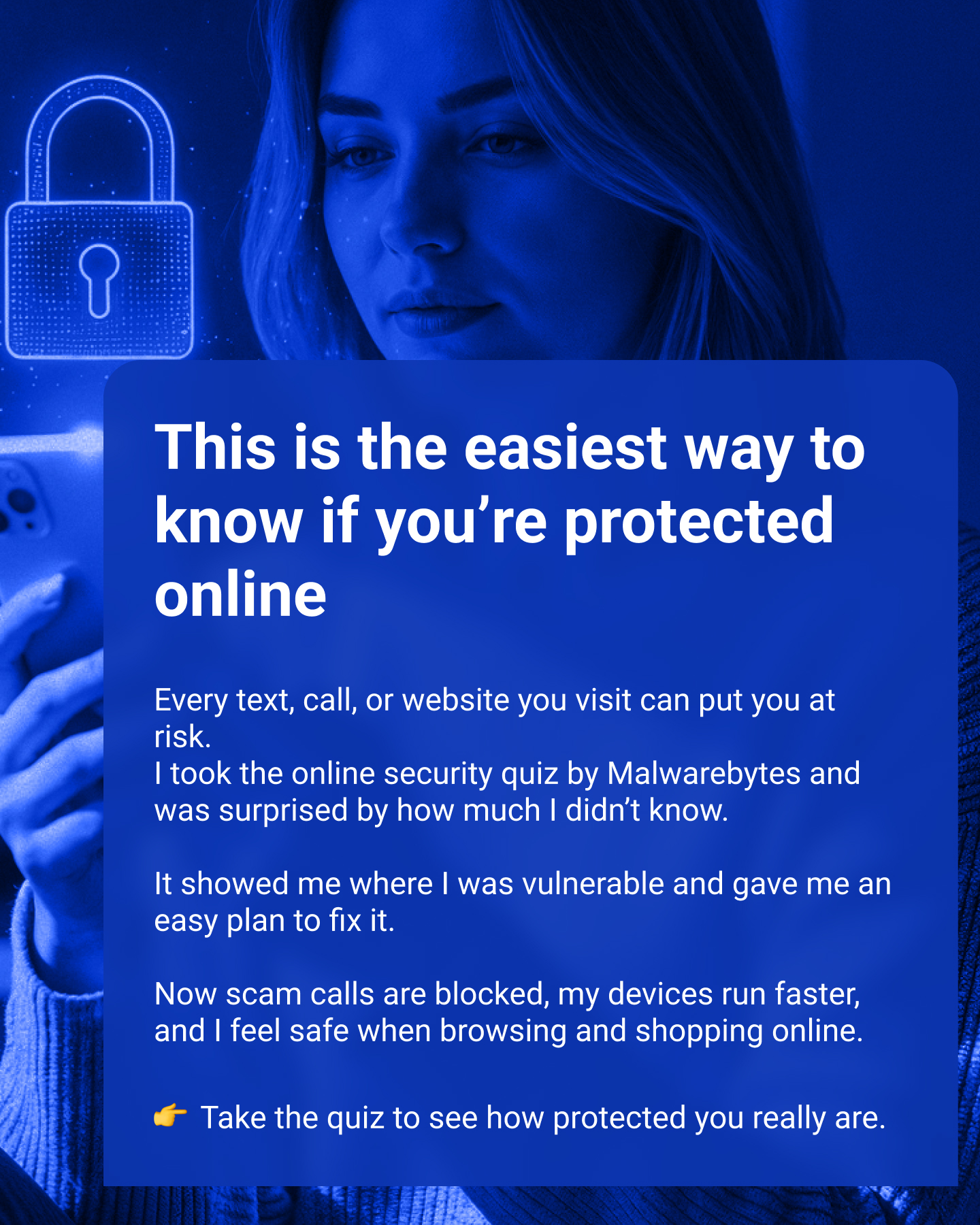 Malwarebytes Facebook ad