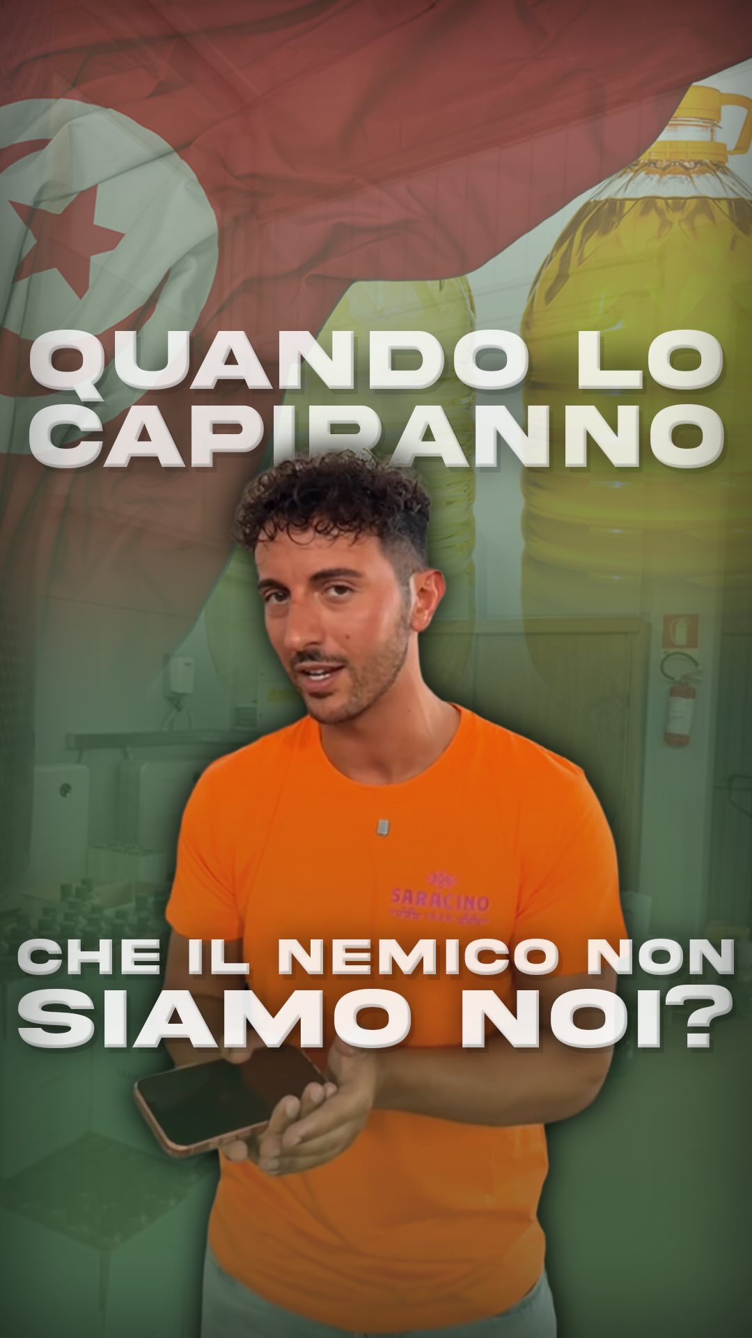 Saracino 1925 Facebook ad: Attaccano noi, ma chi è il vero nemico?