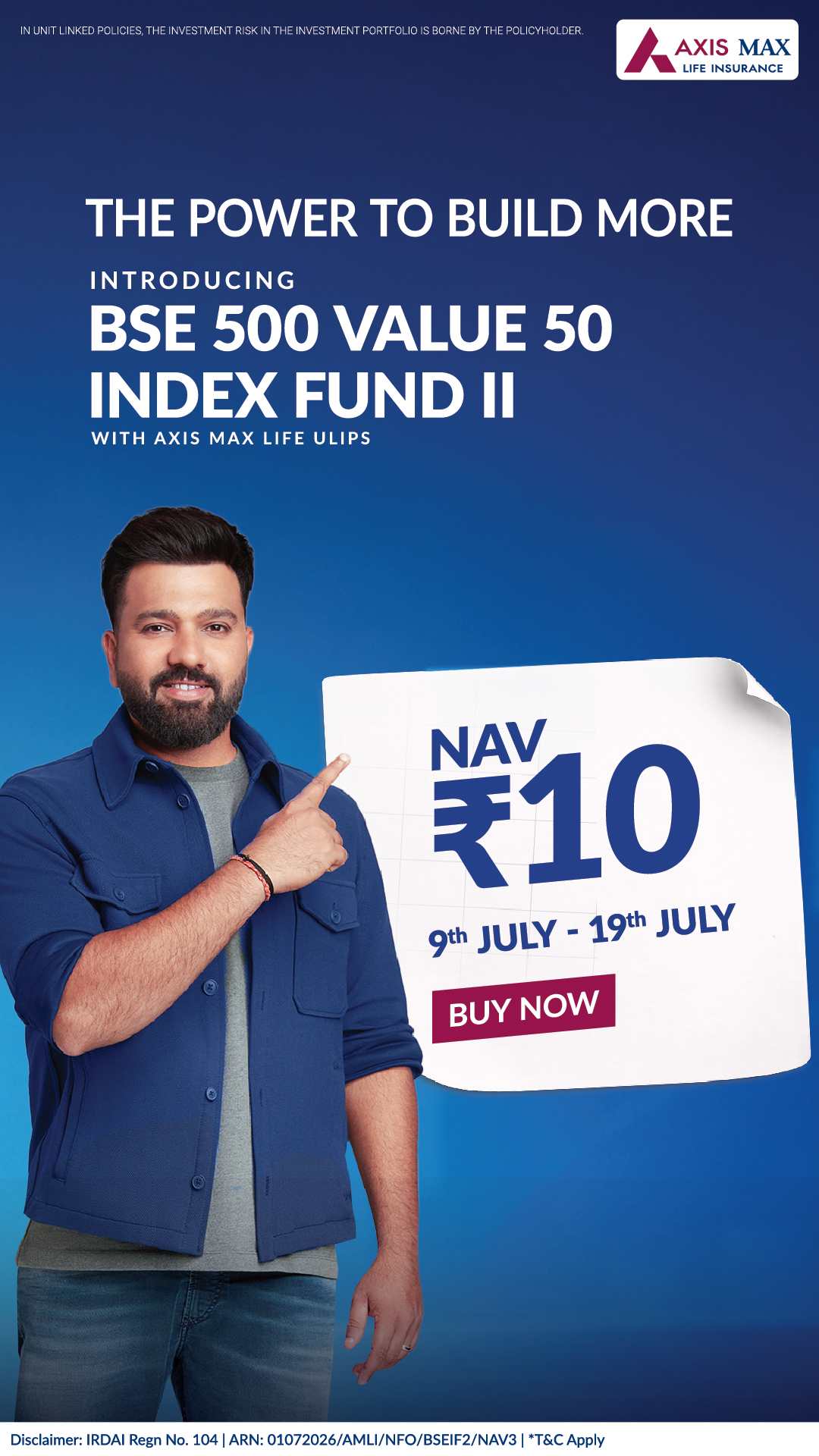 Axis Max Life Insurance Facebook ad