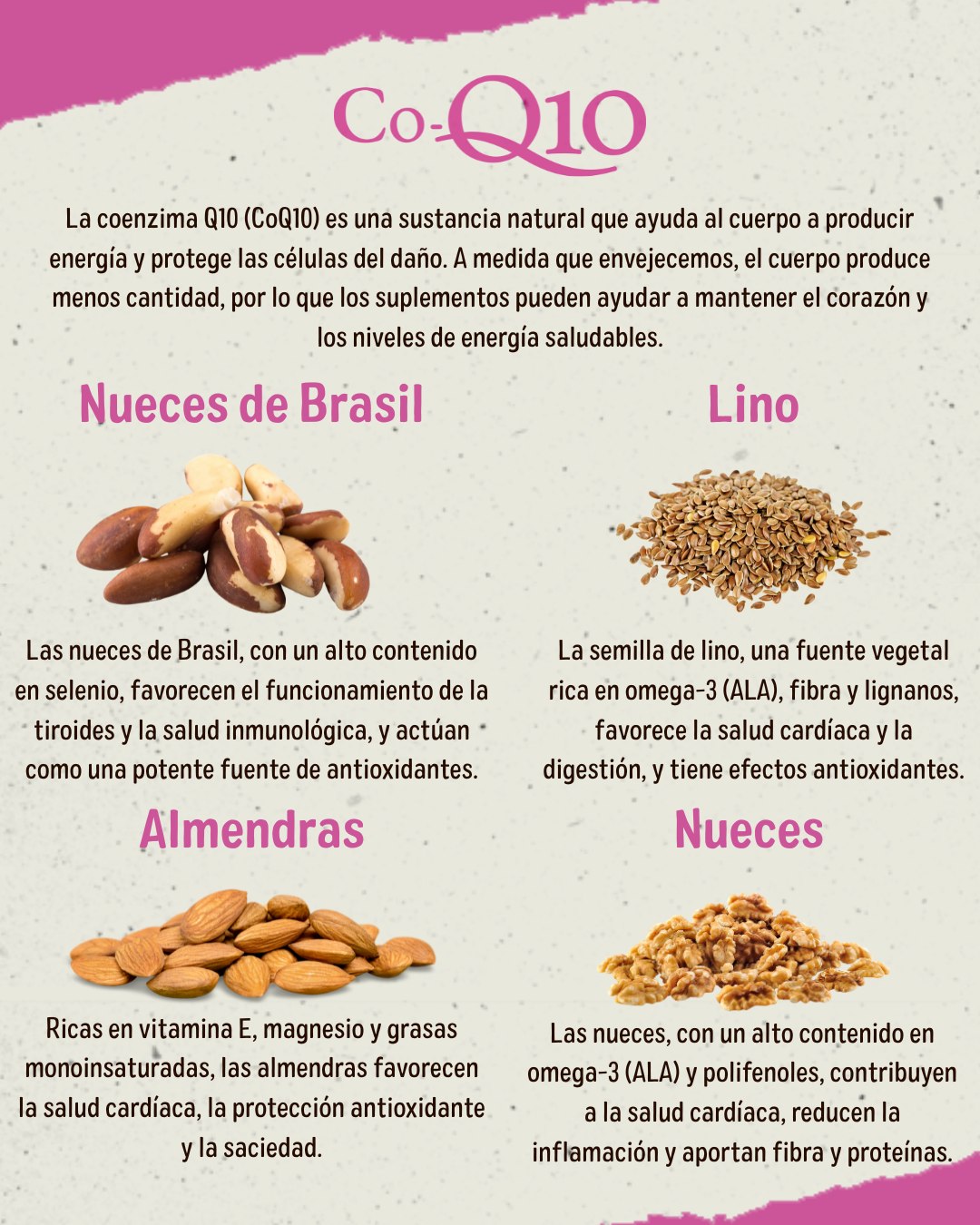 Linwoods España Facebook ad: Desliza para descubrir lo que contiene una de…