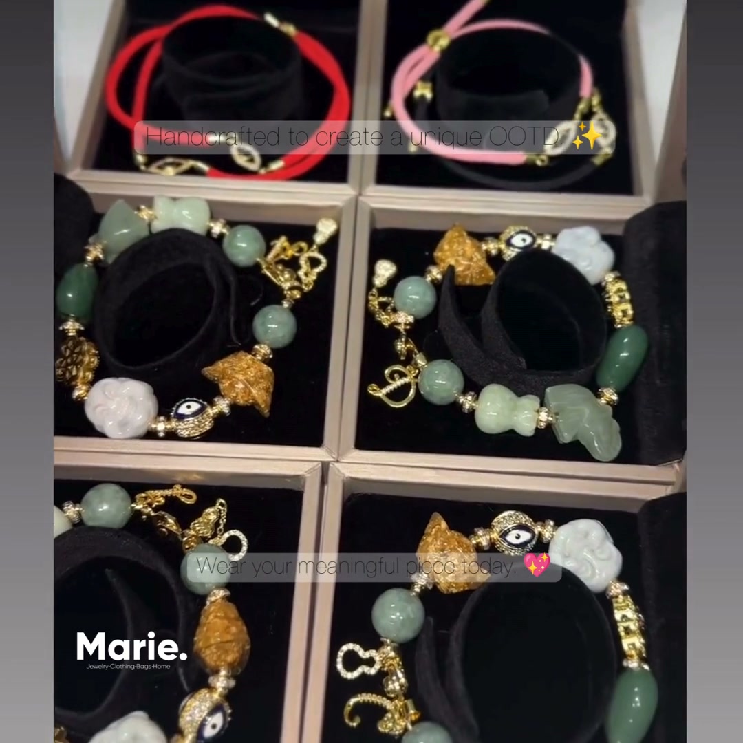 Marie. Facebook ad: Wear something meaningful.