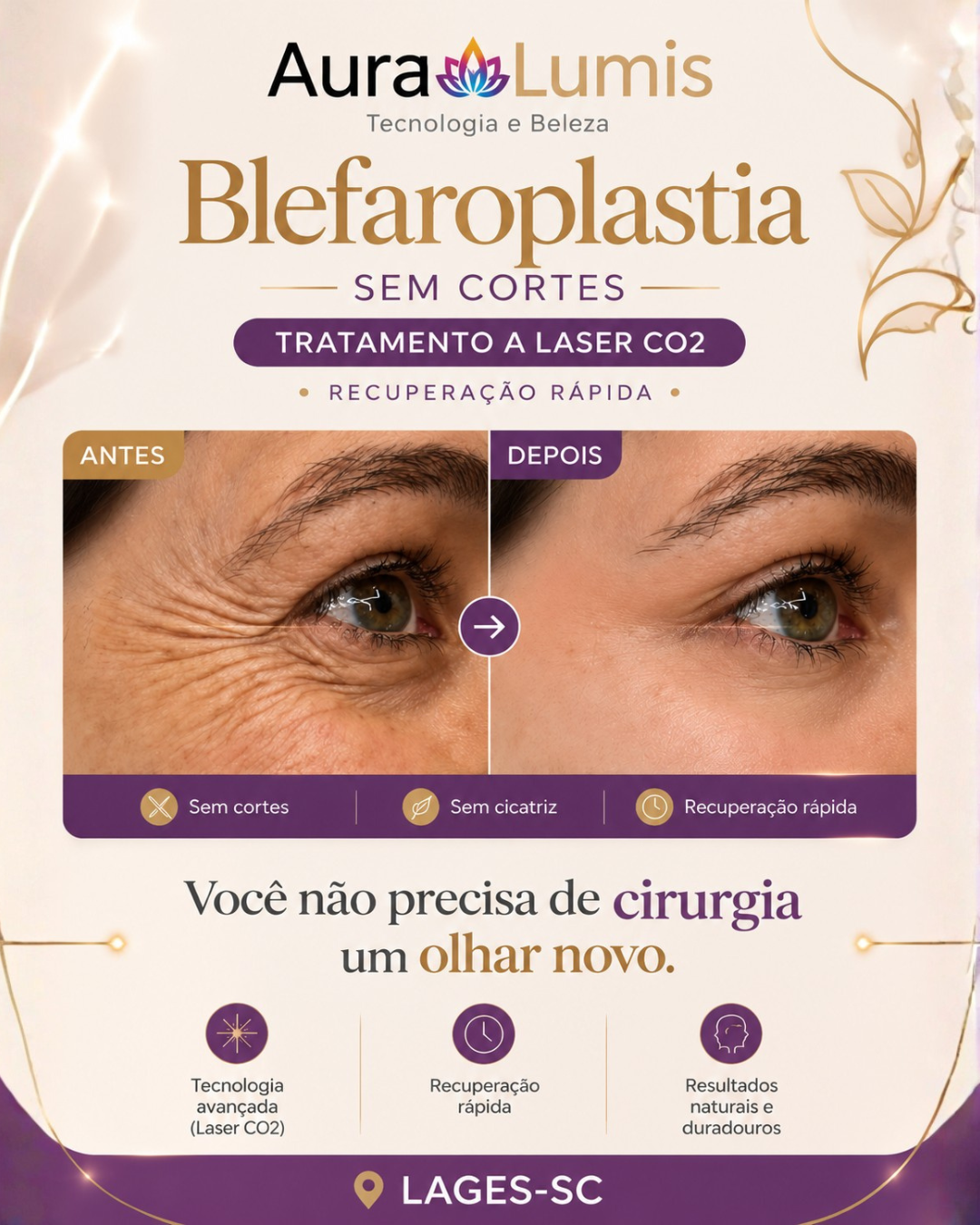 Clinica AuraLumis Facebook ad: AGENDE UMA AVALIAÇÃO