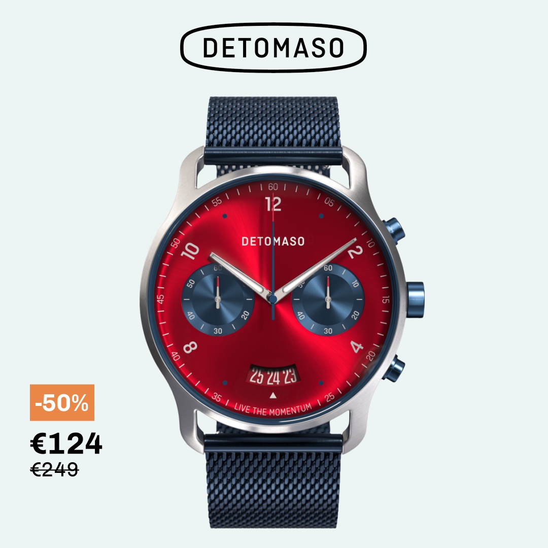 DETOMASO WATCHES Facebook ad