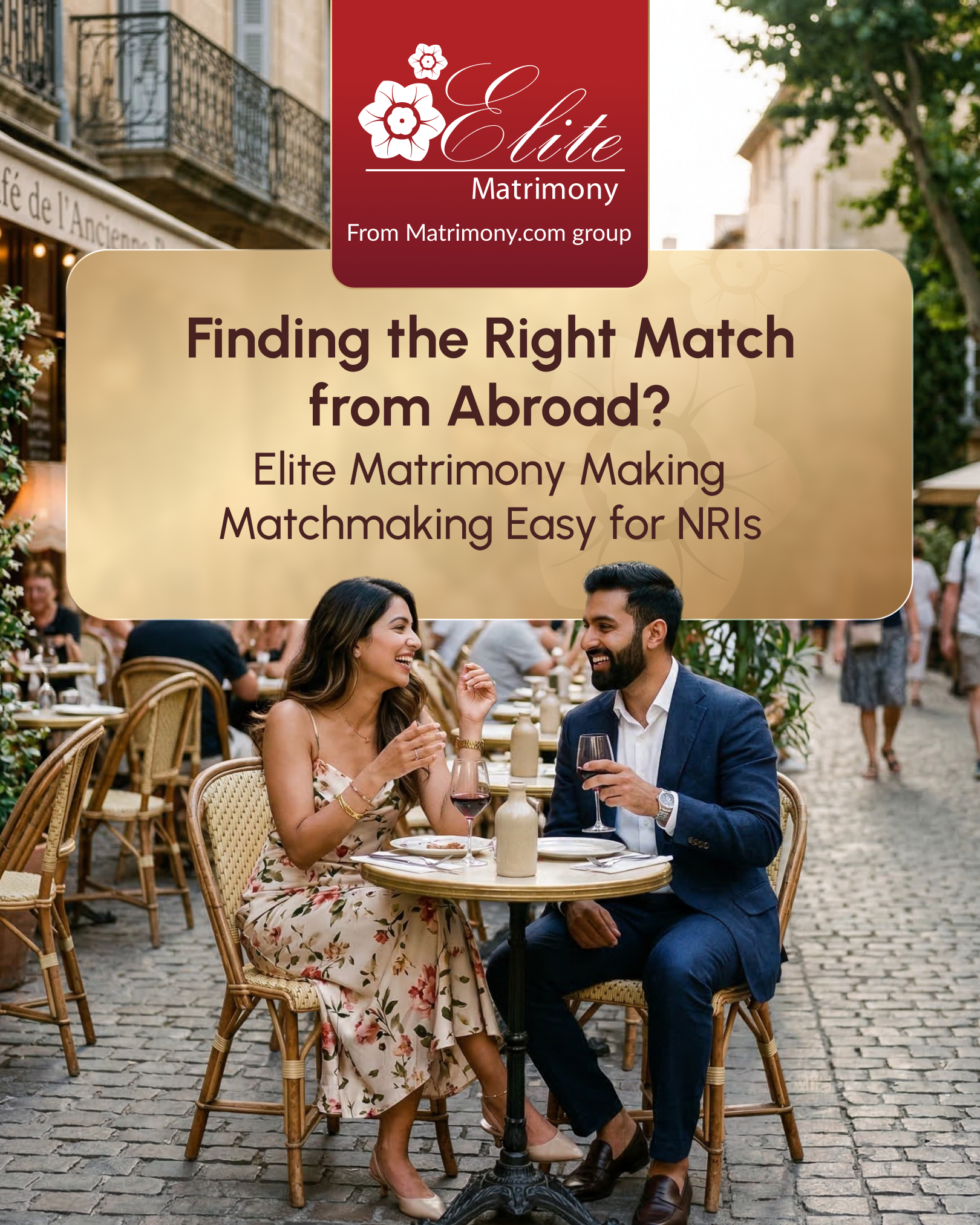 EliteMatrimony Facebook ad