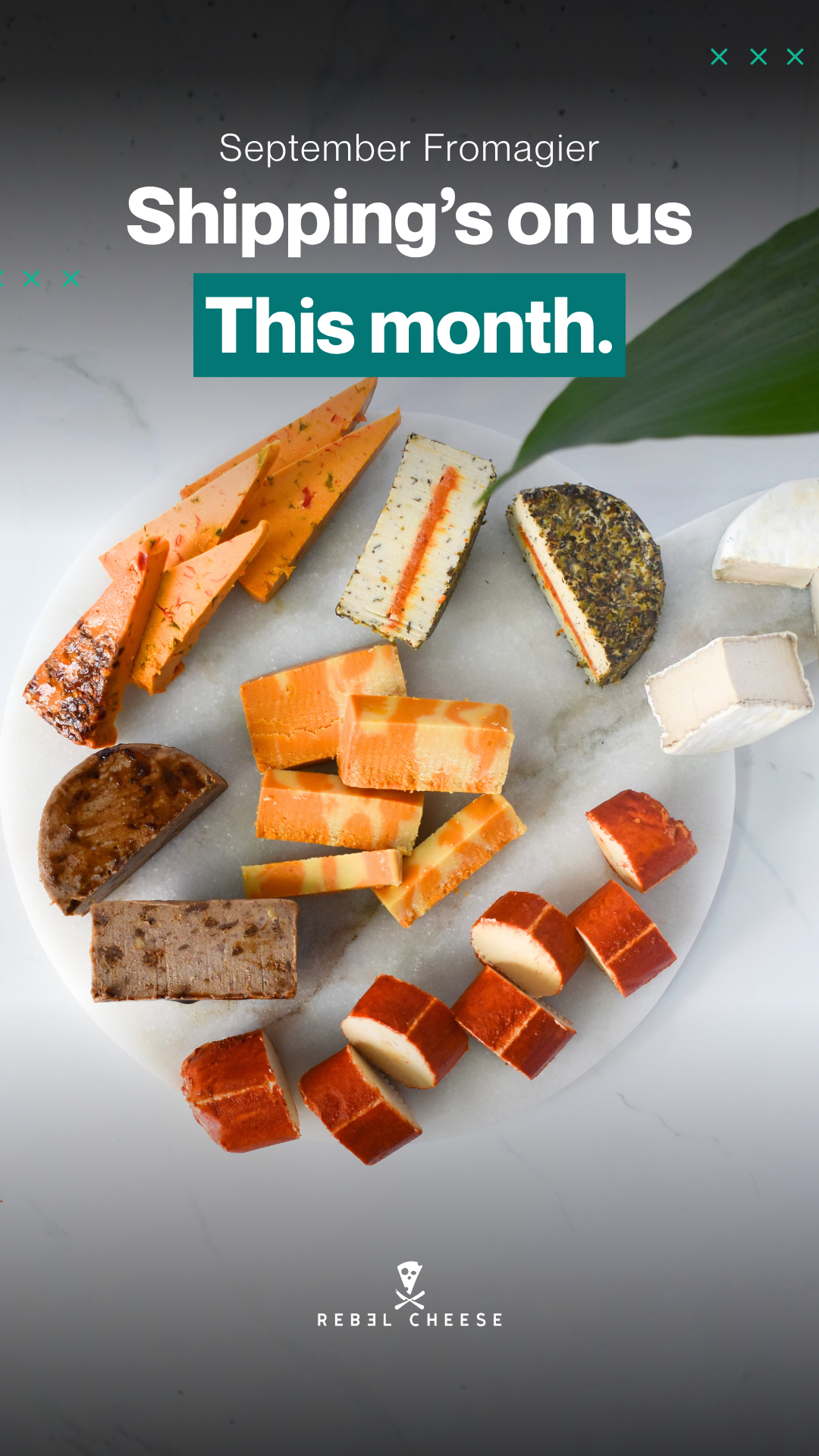 Rebel Cheese Facebook ad