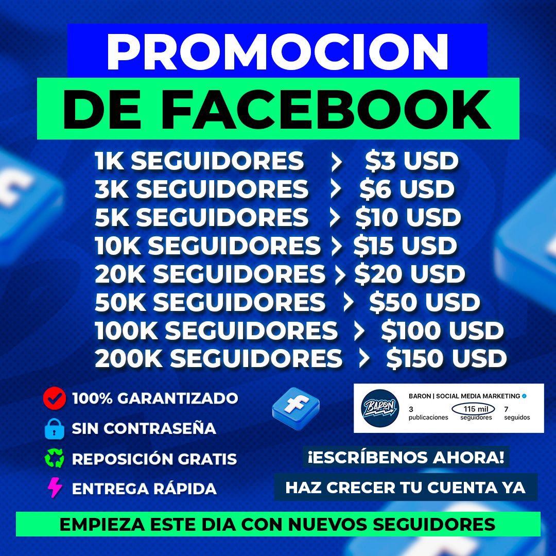 Baron Social Media Marketing Facebook ad: CRECE