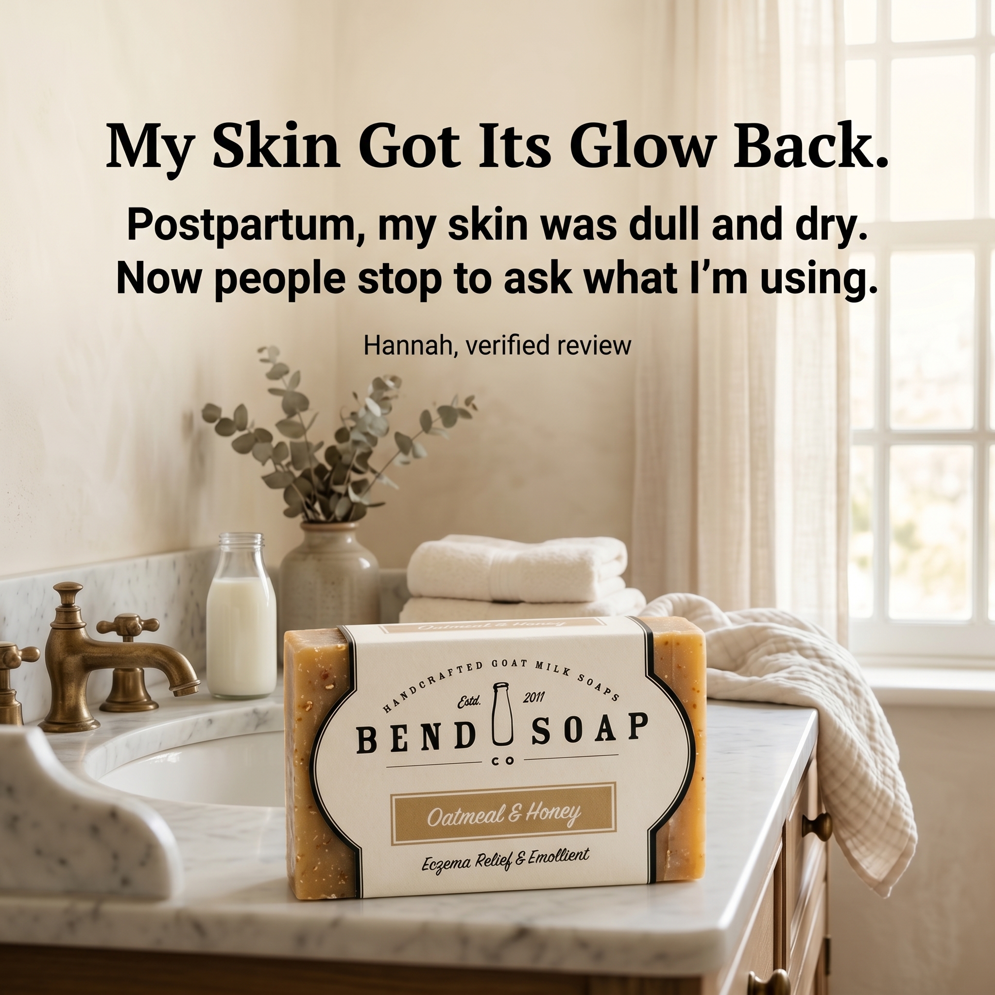 Bend Soap Company Facebook ad