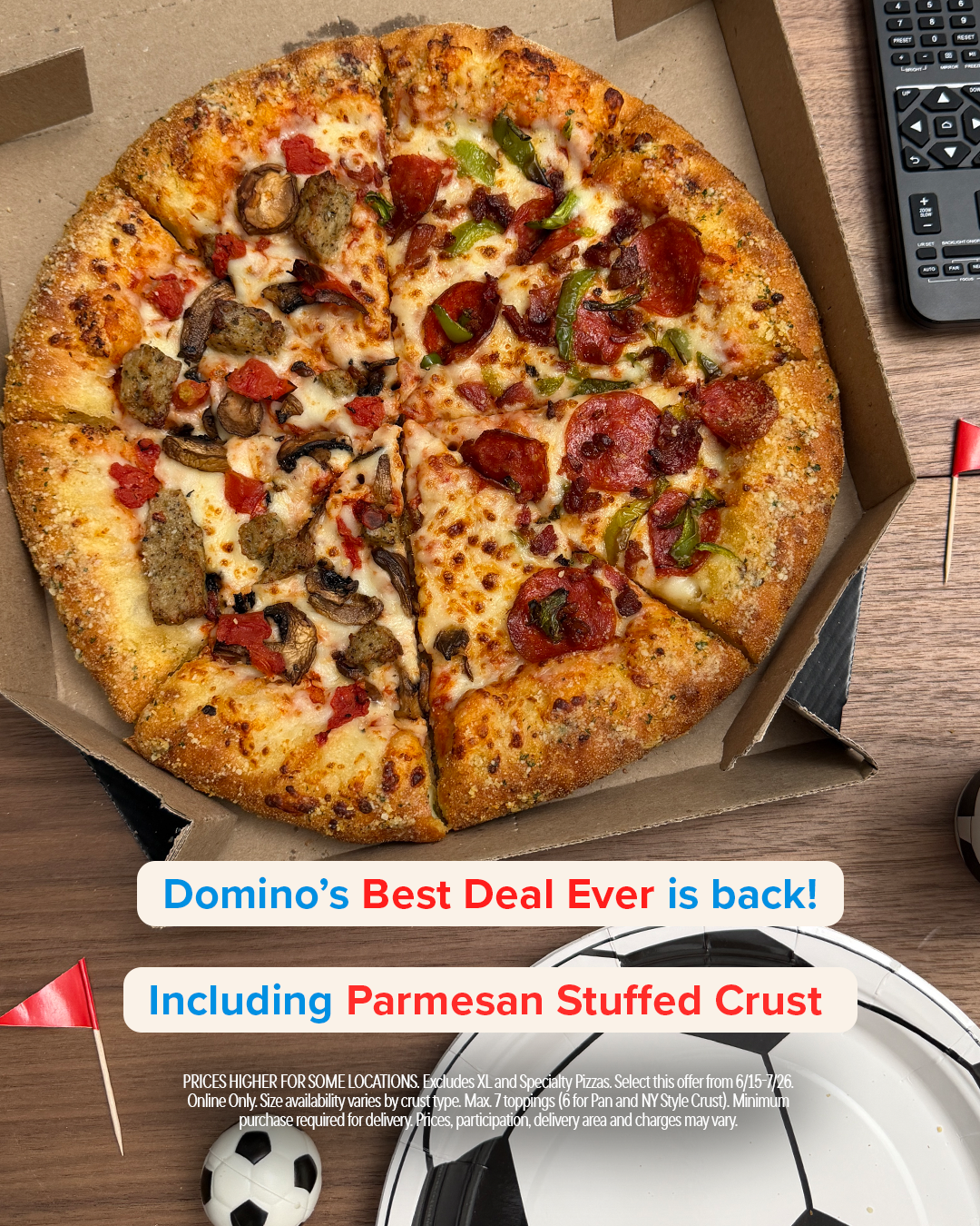 Domino's Pizza Facebook ad