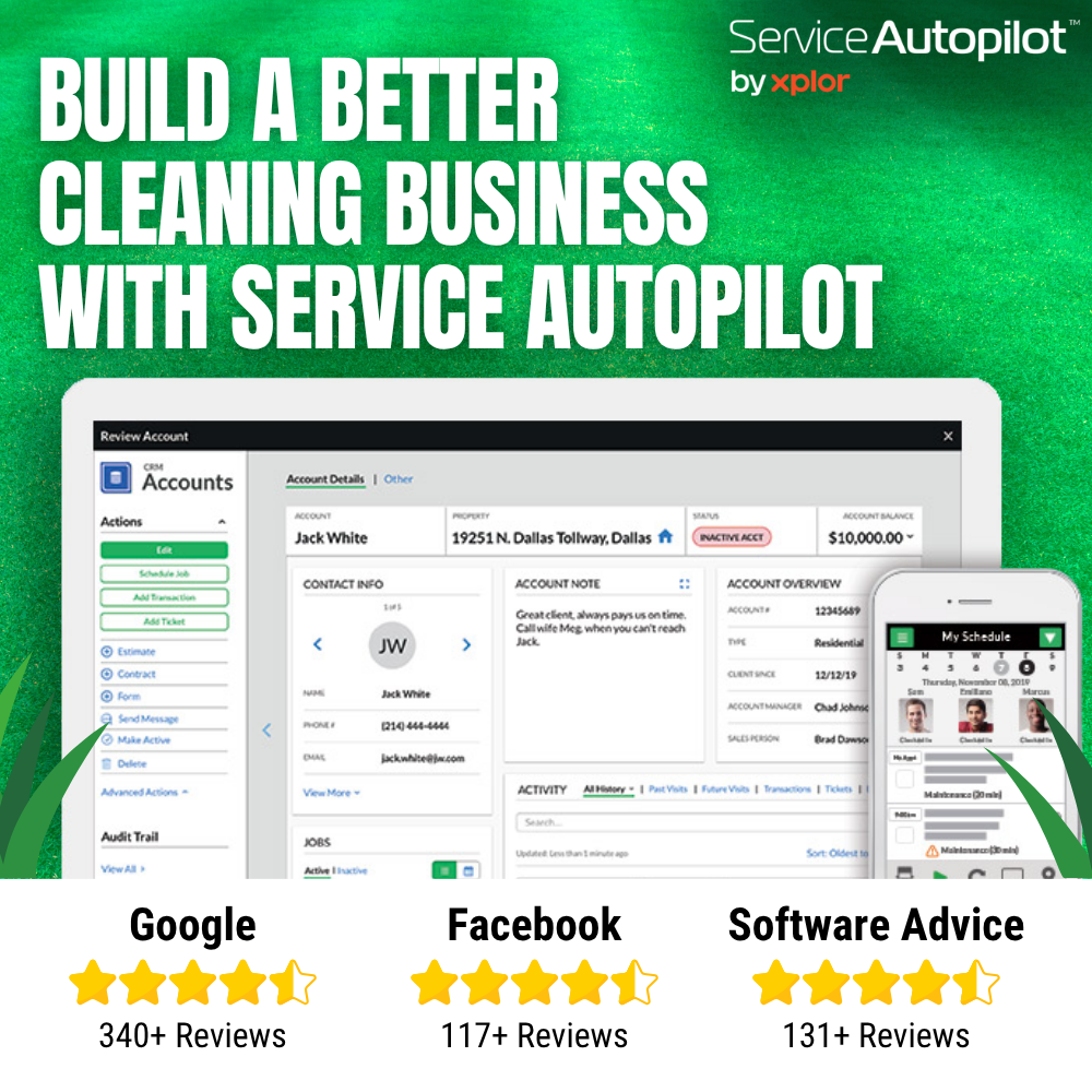 Service Autopilot by Xplor Facebook ad
