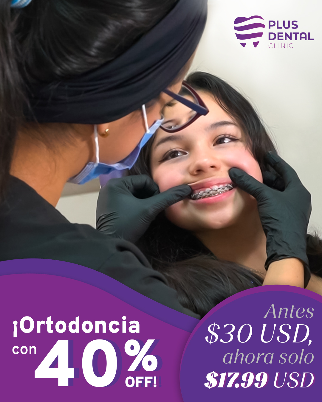 Plus Dental Clinic Facebook ad
