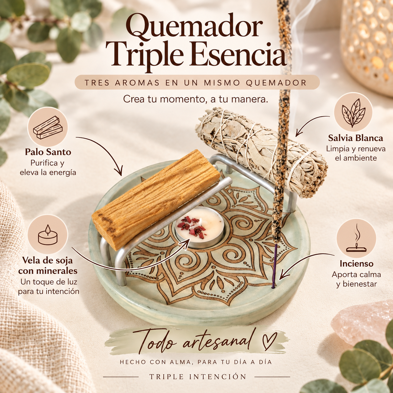 Triple Intención Facebook ad