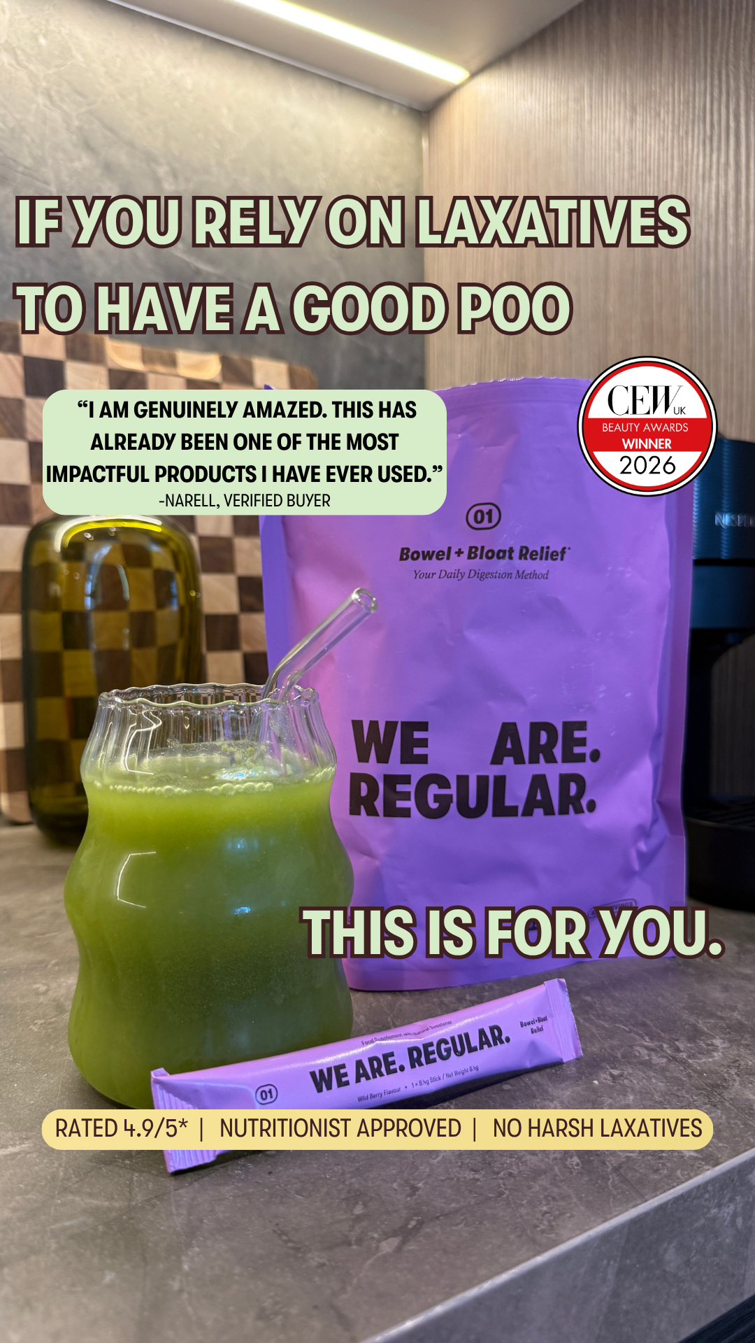 WE ARE. Regular. Facebook ad from Aug 4, 2026