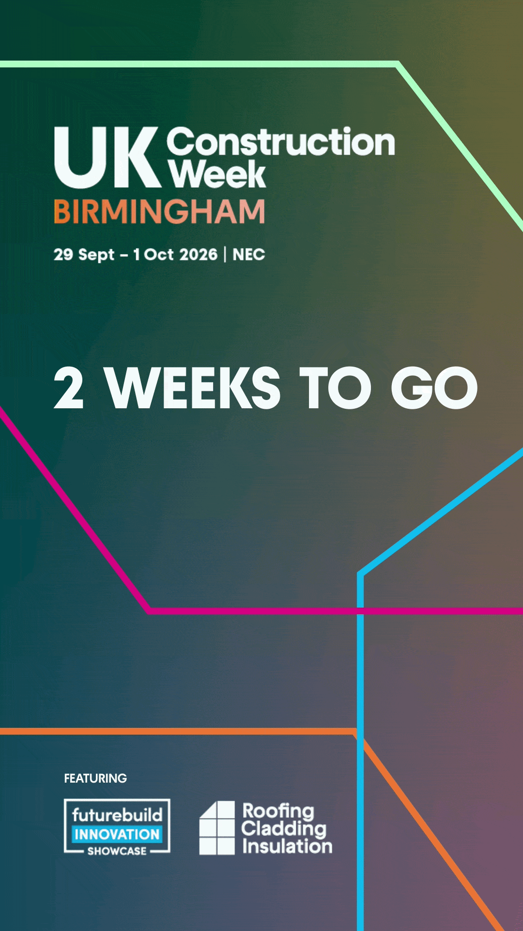 UK Construction Week Facebook ad: Plan Your Visit to UKCW
