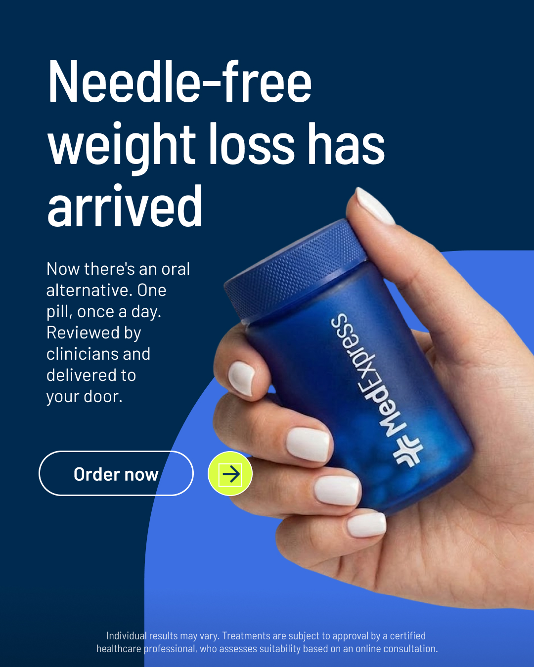 MedExpress Facebook ad