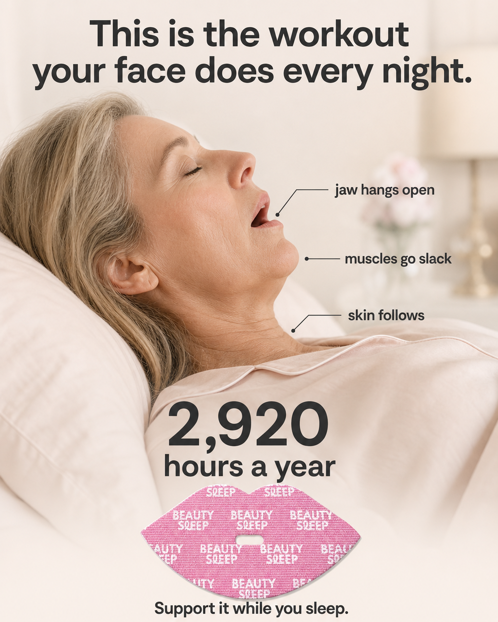 Beauty Sleep Facebook ad