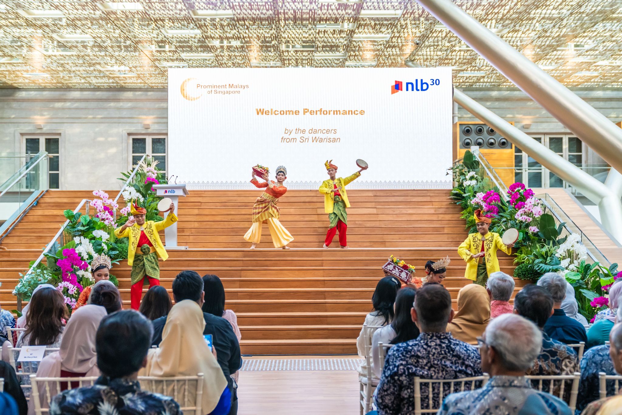 National Library Board, Singapore Facebook ad: On 11 October, the Prominent Malays of Singapore…