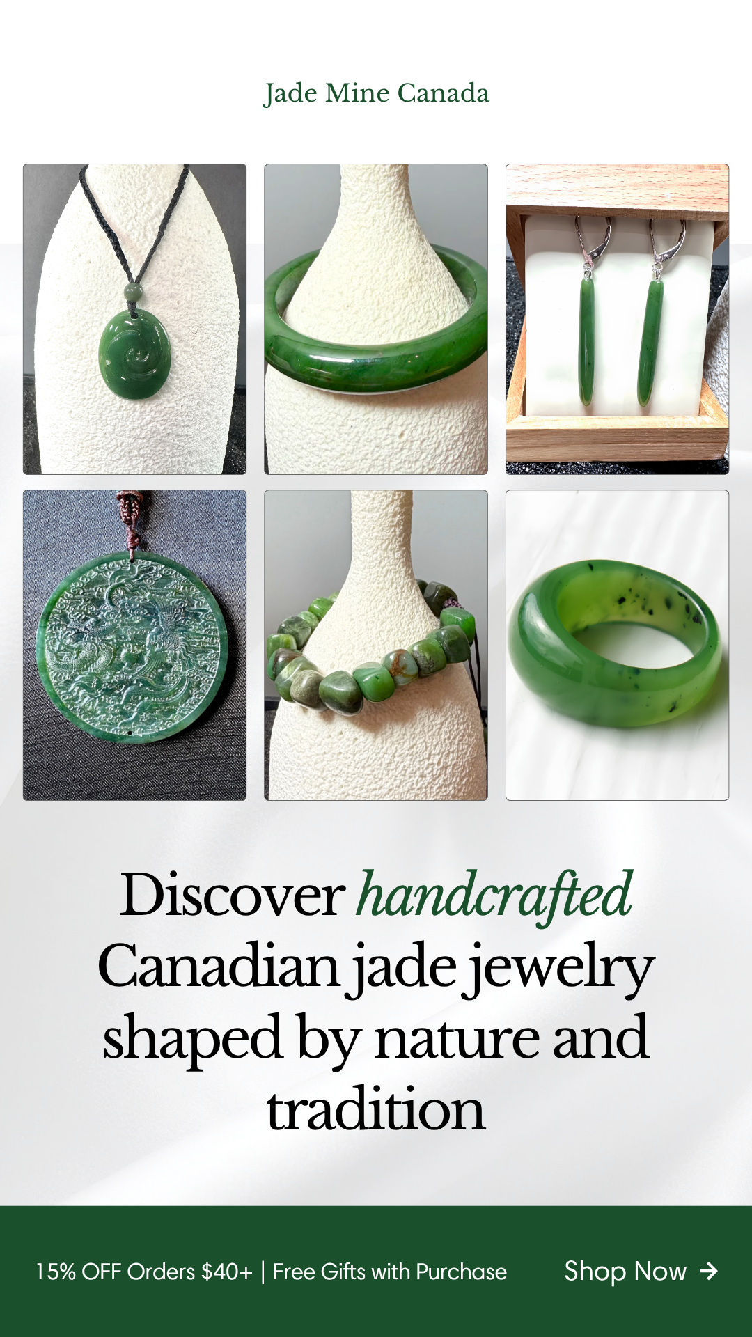Jade Mine Facebook ad