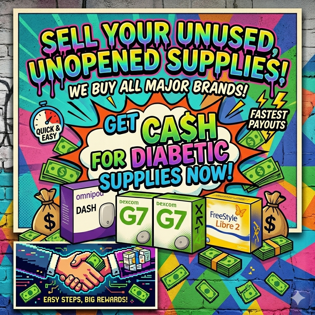 Cash For Diabetic Supplies DMV Facebook ad from Jun 17, 2026