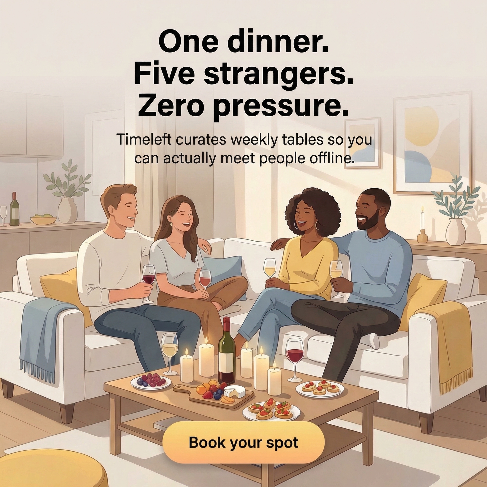 Timeleft Facebook ad