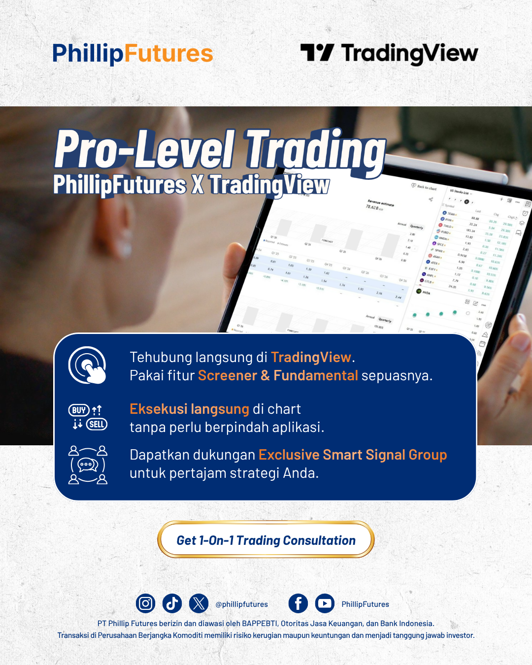 PhillipFutures Facebook ad: Buka Akun dan Ciptakan Potensi Profit