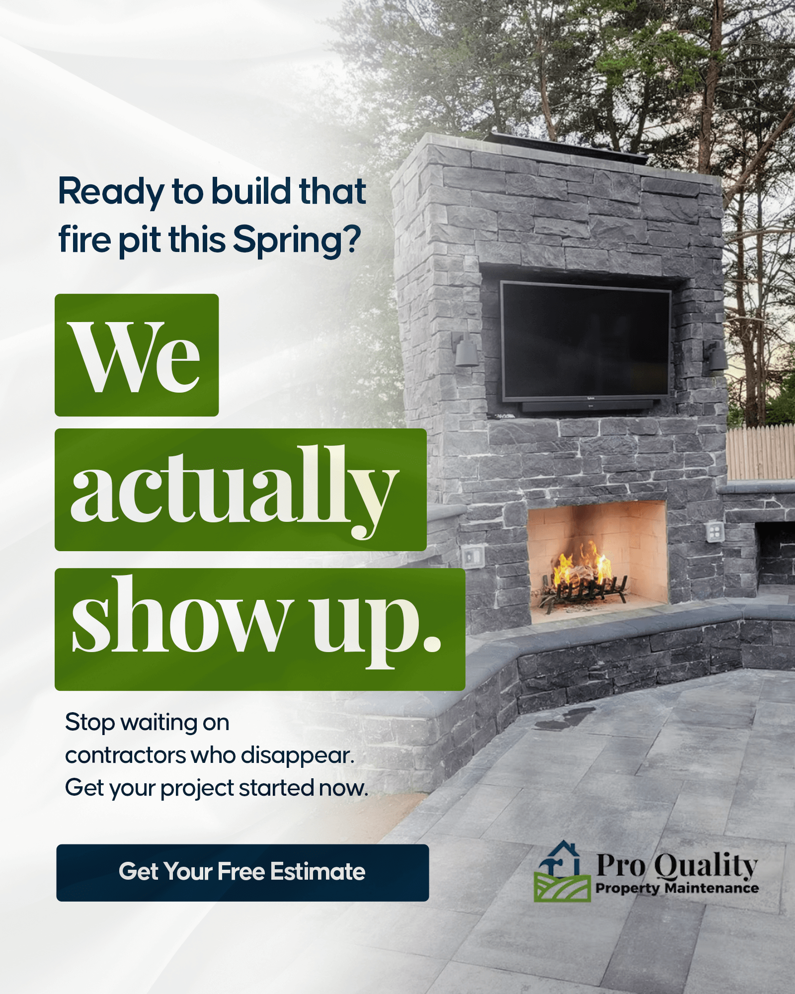 Pro Quality Property Maintenance LLC Facebook ad