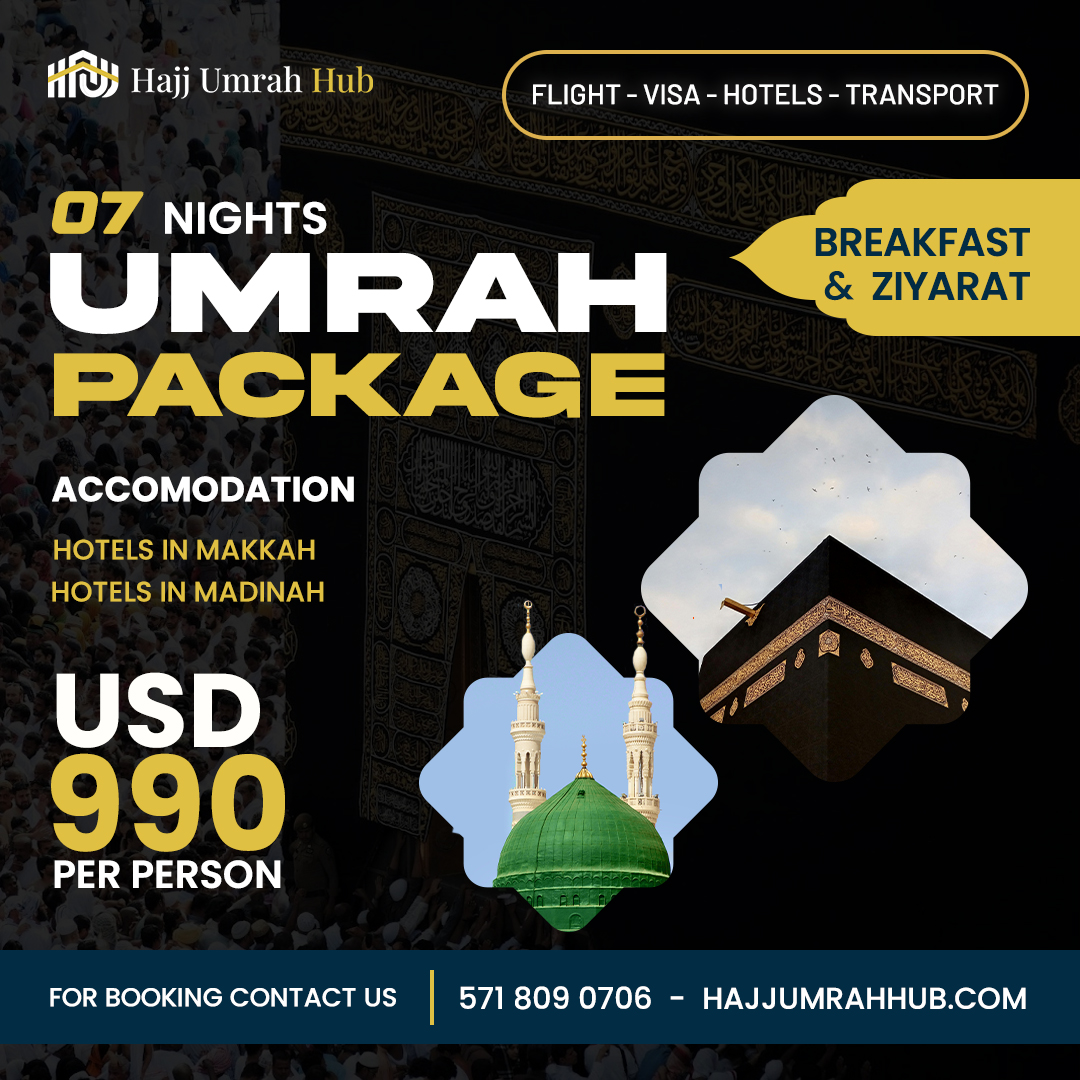 Hajj Umrah Hub USA Facebook ad