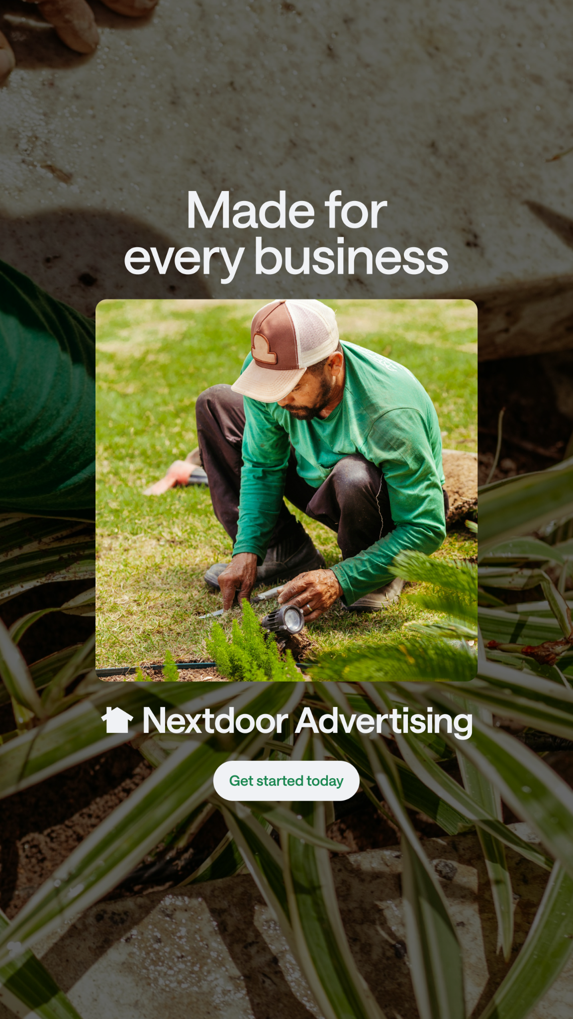 Nextdoor for Business Facebook ad