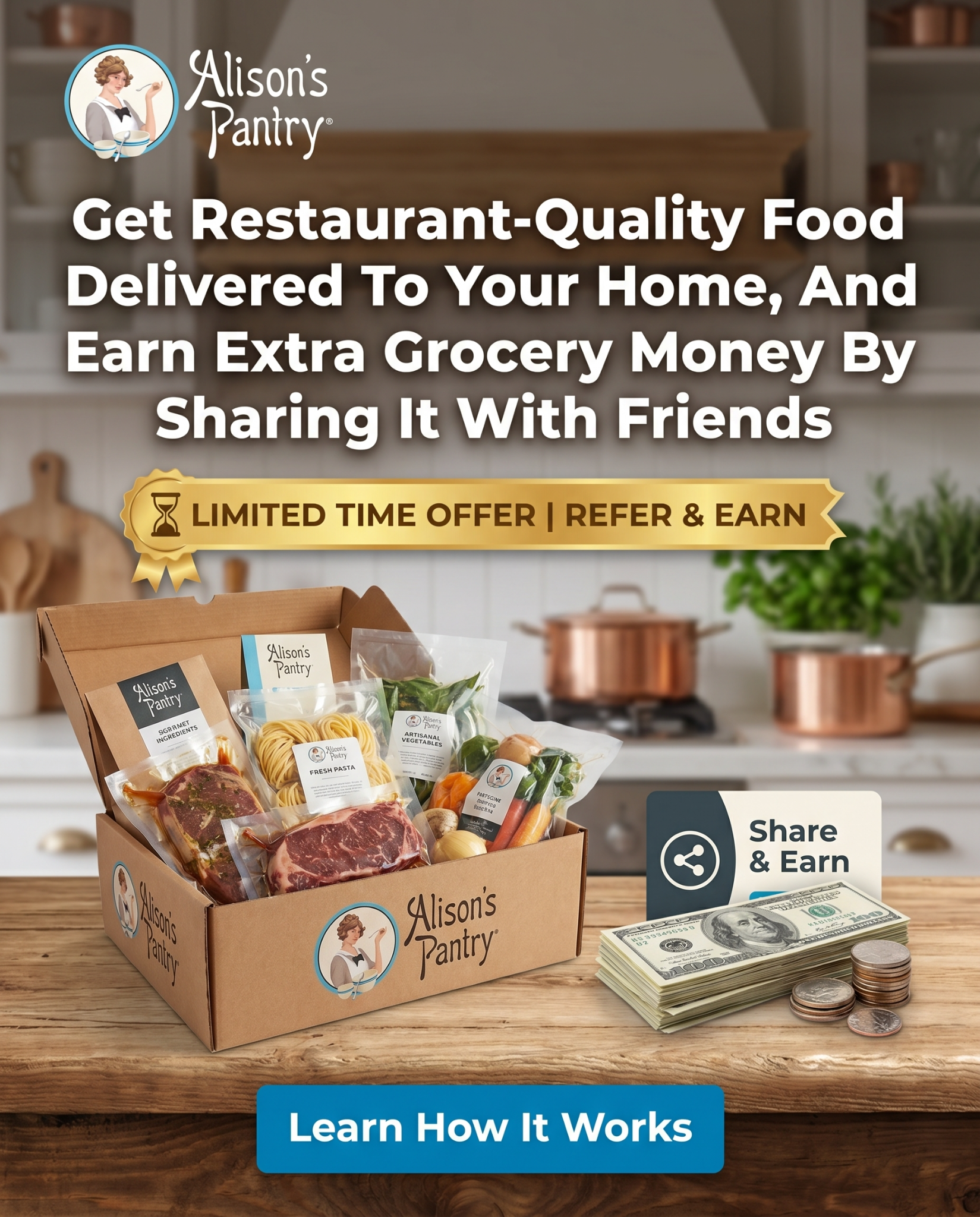 Alison's Pantry Facebook ad