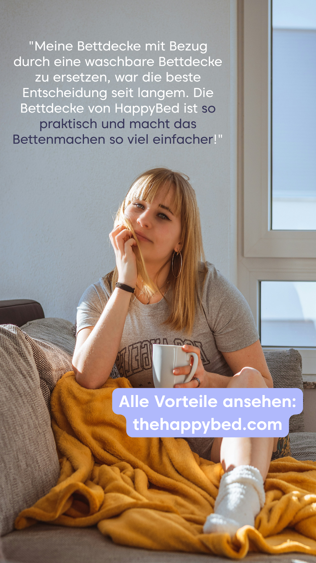 Thehappybed.de Facebook ad