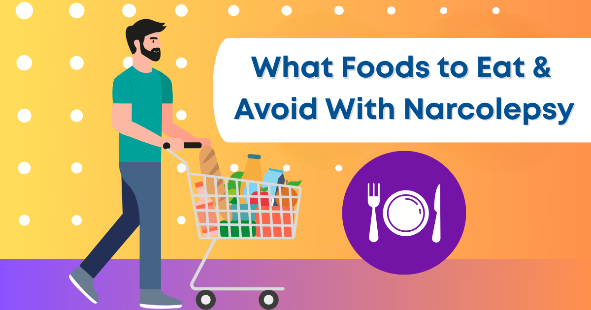 MyNarcolepsyTeam Facebook ad: 4 Foods To Eat and 3 Foods To Avoid With Narcolepsy