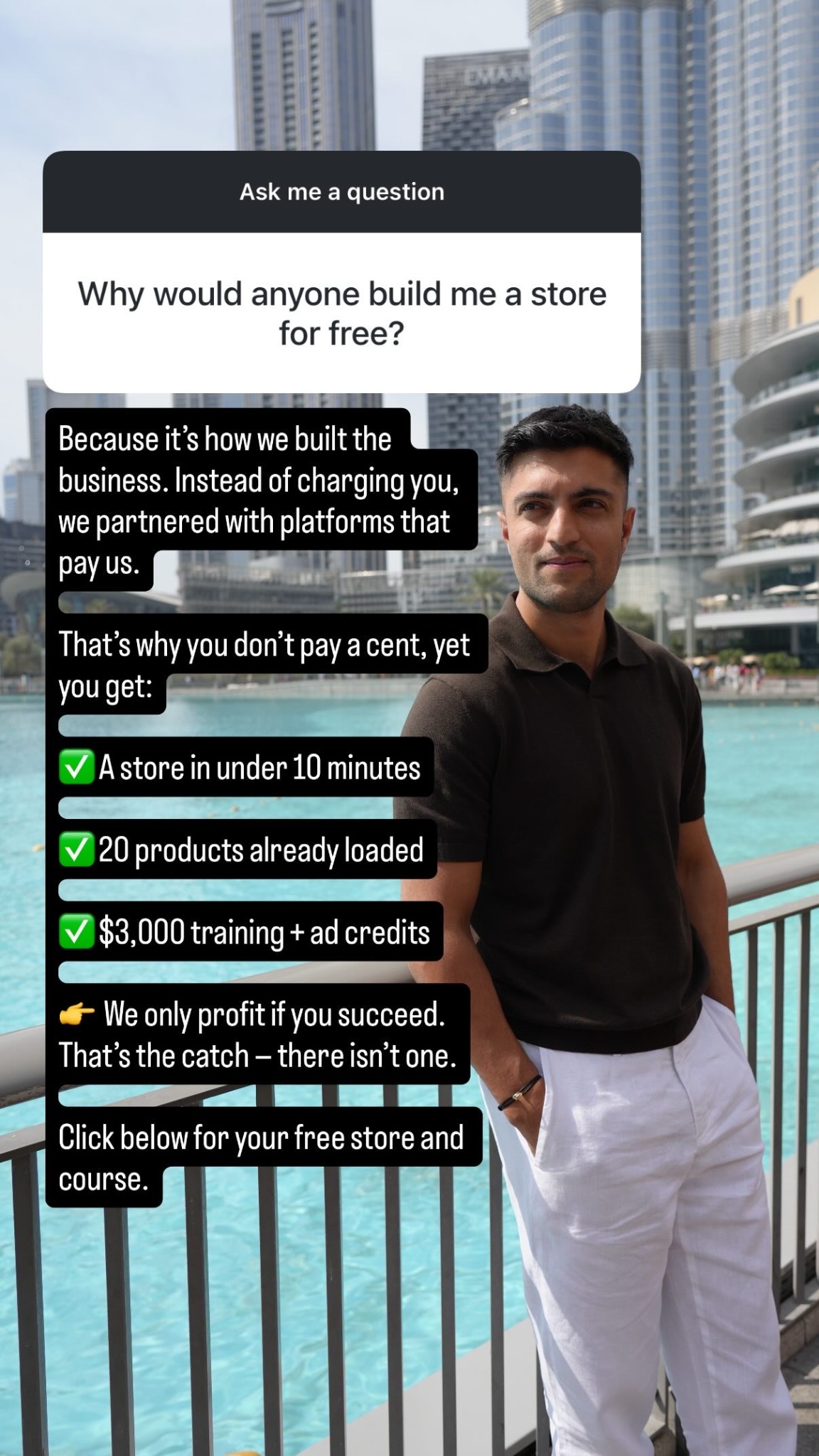 Ramin Popal Facebook ad