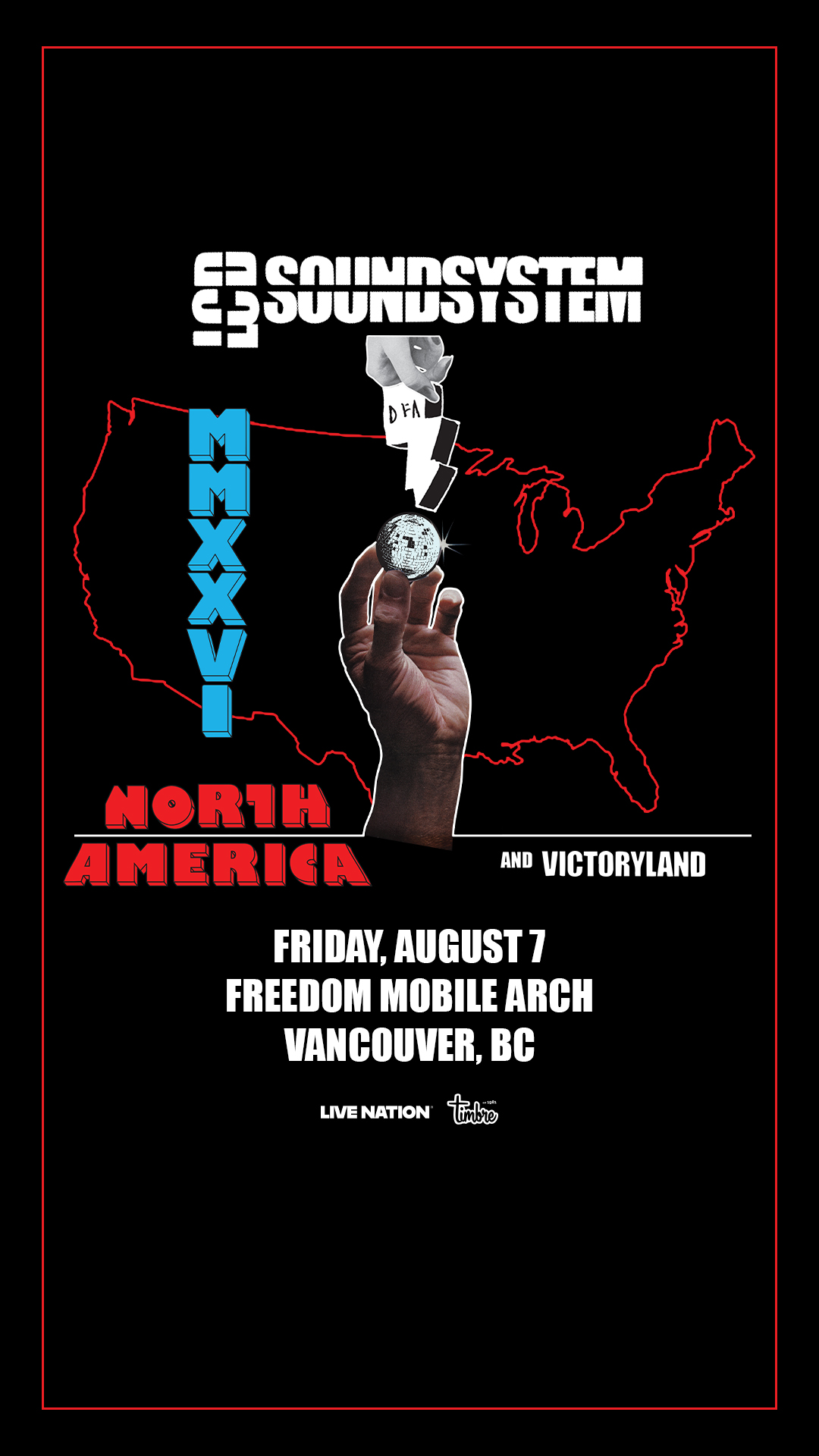 Live Nation British Columbia Facebook ad