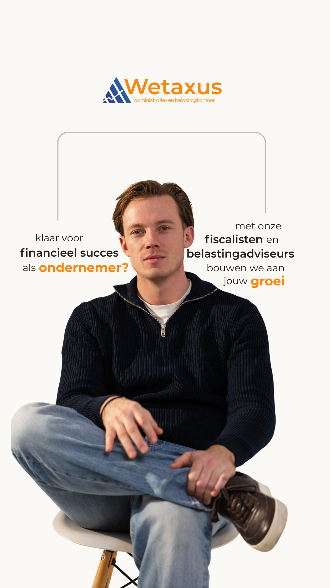 Administratiekantoor Wetaxus Facebook ad: Plan je gratis strategiecall