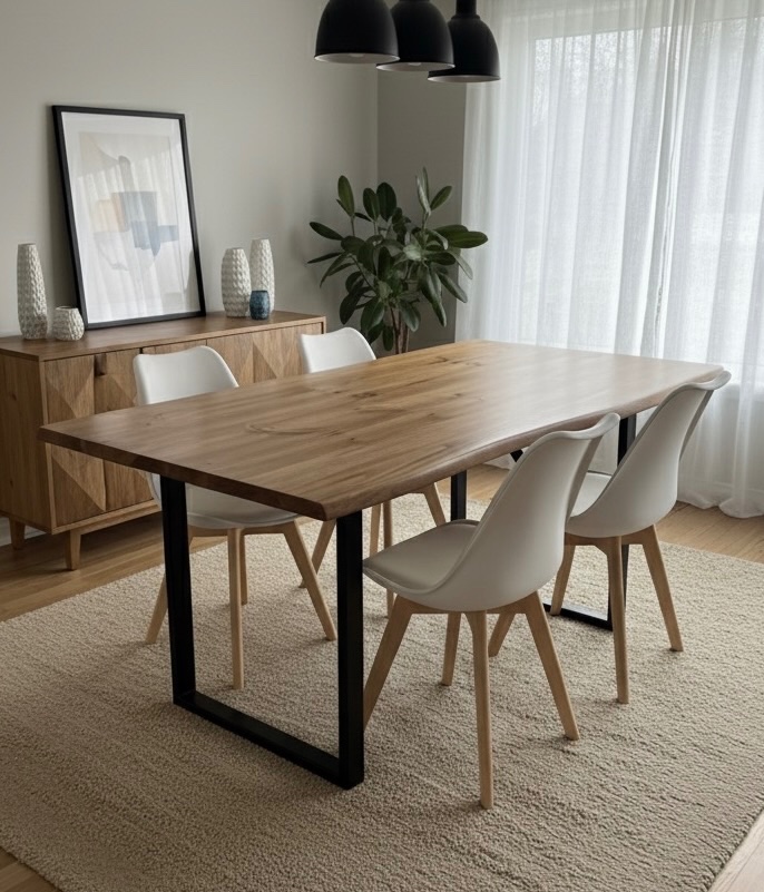 Thomas Richard Facebook ad: NEW Solid Wood Dining Table - Made in Ottawa