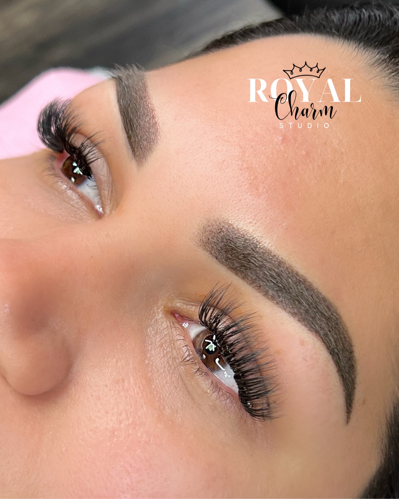 Royal Charm Studio Facebook ad: Cover-Up Transformation