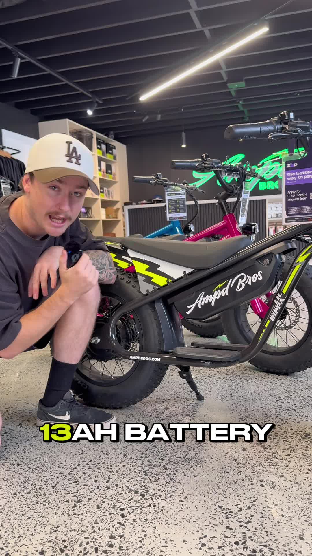 Ampd Bros Electric Bikes Facebook ad: Lil Rippa Electric Bikes