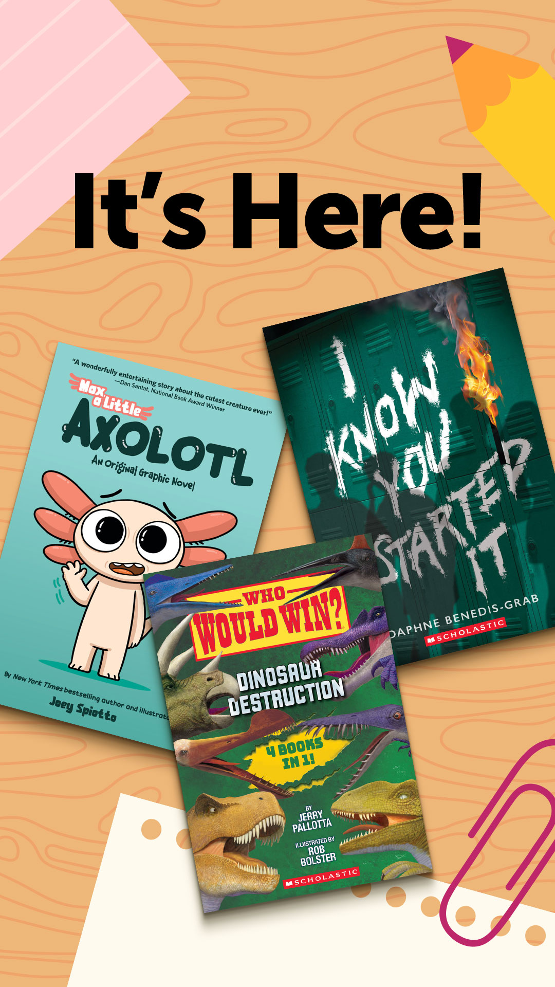 Scholastic Facebook ad