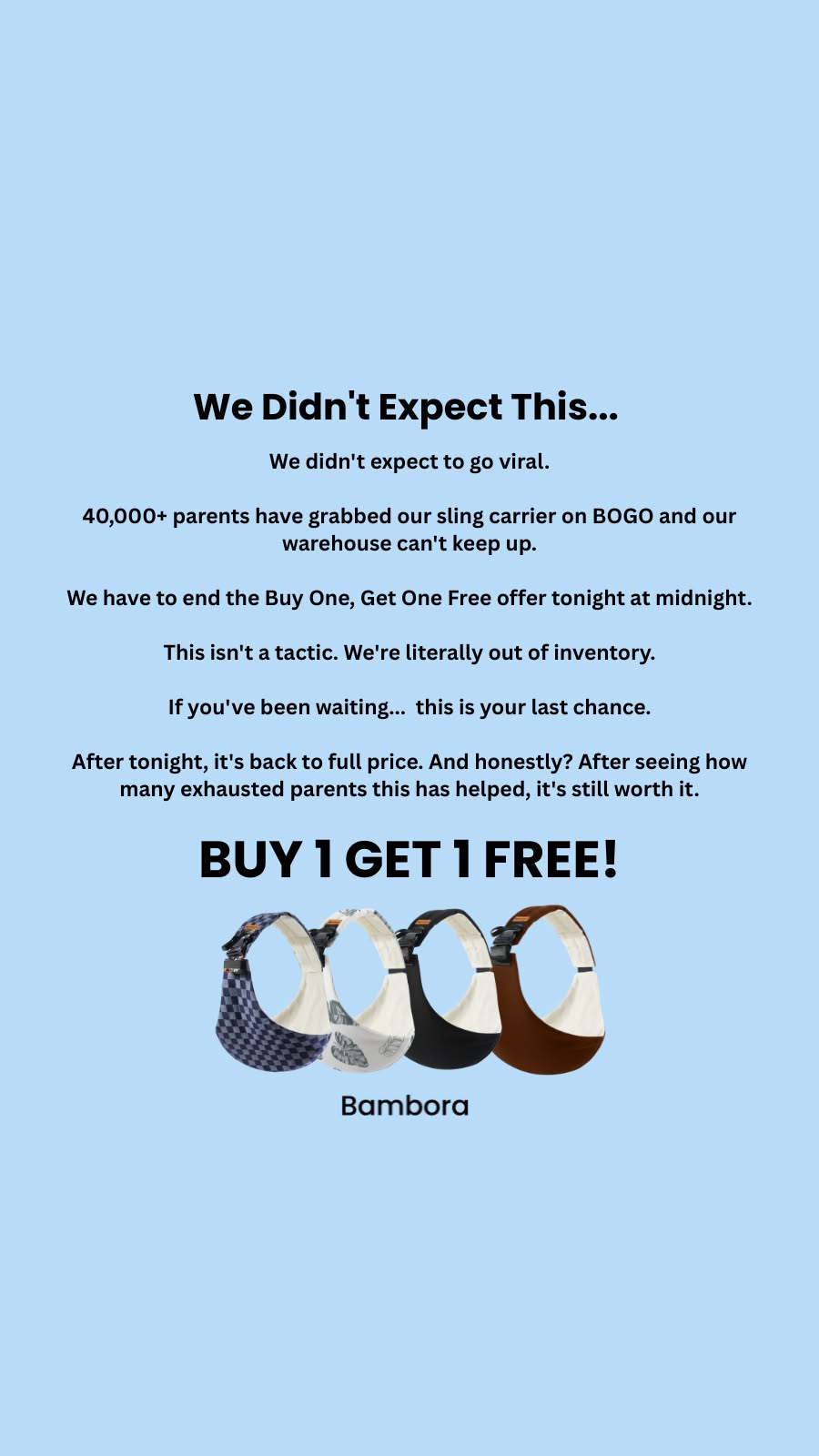 Bambora Facebook ad